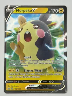 Morpeko V SWSH056 Holo Promo Sword & Shield Promo Pokemon Near Mint - Image 2