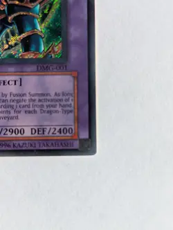 Vintage YuGiOh Prismatic Secret Rare Holofoil Promo Dark Paladin DMG-001 M/NM - Image 3