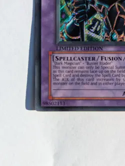 Vintage YuGiOh Prismatic Secret Rare Holofoil Promo Dark Paladin DMG-001 M/NM - Image 4