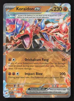 Koraidon ex Double Rare Holofoil ASC 121/217 NM Pokemon TCG - Image 1