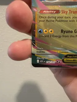 Pokemon TCG Mega Dragonite EX Full Art Holo 152/217 ASC EN - Image 4