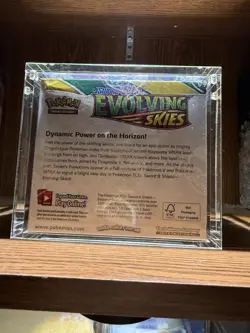Pokemon TCG Sword and Shield Evolving Skies Booster Box SEALED + Case - Image 4