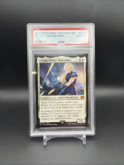 2026 MtG Cloud, Midgar Mercenary Non-Foil Final Fantasy #0010 - PSA 10 🔥🔥🔥 - Image 4