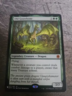 MTG Old Gnawbone Adventures in the Forgotten Realms 197/281 Regular Mythic - Image 1