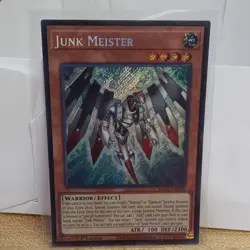 Konami Yu-Gi-Oh! Junk Meister Secret Rare Foil 1st Ed BP01-EN033 100 ATK EN - Image 2