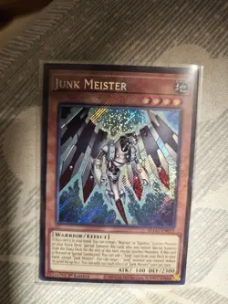 Yu-Gi-Oh! Junk Meister BLGG-EN033 Secret Rare Foil 1st Edition English - Image 1