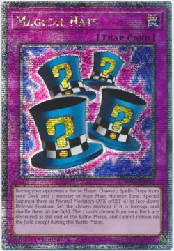 Yugioh! Magical Hats - RA03-EN107 - Quarter Century Secret Rare - 1st Edition Ne - Image 1