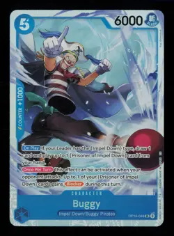 Buggy (048) OP16-048 SR The Time of Battle NM/M One Piece - Image 1