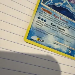 Pokemon TCG Suicune Secret Wonders 19/132 Holo Rare Card - Image 5