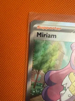 Pokemon English TCG Card M/NM Scarlet & Violet Base Miriam 238/198 Full Art - Image 2
