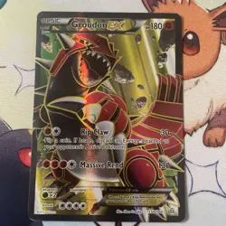Groudon EX 150/160 Full Art Holo Rare XY Primal Clash Pokemon Card LP - Image 1