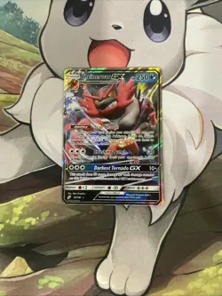 Pokemon Incineroar GX 97/181 Ultra Rare SM Team Up Card Near Mint NM - Image 1