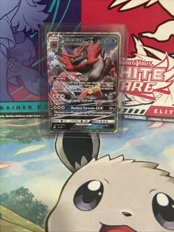 Pokemon Incineroar GX 97/181 Ultra Rare SM Team Up Card Near Mint NM - Image 3