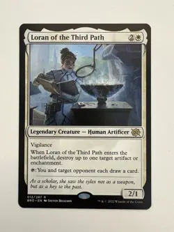 Loran of the Third Path MTG Magic the Gathering Card NM Near Mint BRO - Image 1