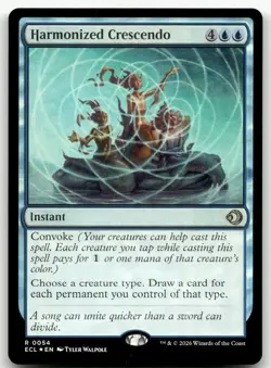Harmonized Crescendo #54 (Foil) (NM) Lorwyn Eclipsed ECL Magic MTG - Image 1