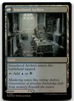 Waterlogged Teachings #261 (Foil) (NM) Modern Horizons 3 MH3 Magic MTG - Image 2