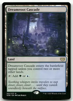 Dreamroot Cascade #262 (NM) Crimson Vow VOW Magic MTG - Image 1