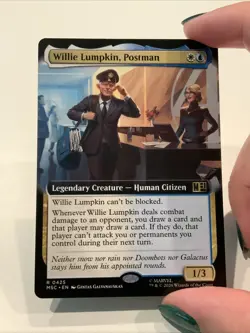 Willie Lumpkin, Postman - 0425 - MTG: Marvel Super Heroes - Extended Art - Rare - Image 1
