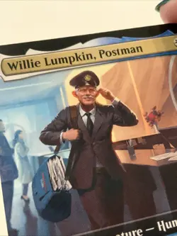 Willie Lumpkin, Postman - 0425 - MTG: Marvel Super Heroes - Extended Art - Rare - Image 2