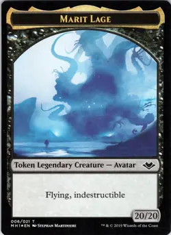 Marit Lage Token 6 Token Modern Horizons Magic: The Gathering Foil Near Mint - Image 1