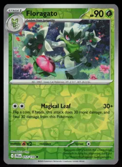 Floragato 017/159 Common Journey Together Pokemon Reverse Holo Near Mint - Image 1