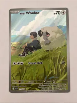 Hop's Wooloo 170/159 Journey Together Holo Full Art Pokemon Card - Image 1