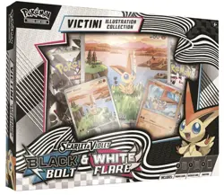 Pokemon TCG Black Bolt & White Flare Unova Victini Illustration Collection Box - Image 1