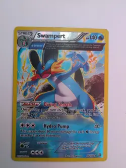 Pokemon TCG Swampert 36/160 Reverse Holo Rare XY Primal Clash - Image 1