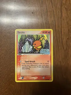 Pokemon Torchic 66/100 EX Crystal Guardians Rare EX Era LP NM Vintage - Image 1
