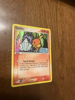 Pokemon Torchic 66/100 EX Crystal Guardians Rare EX Era LP NM Vintage - Image 3