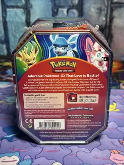 Pokemon TCG - Leafeon GX Tin Brand New Sealed XY - Image 4