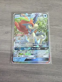 Keldeo GX 47/236 Unified Minds NM Ultra Rare Pokemon Card - Image 1