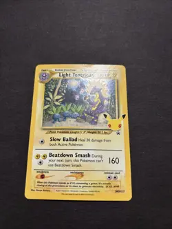 Light Toxtricity SWSH137 Black Star Promo 25th Celebrations Pokemon Holo LP - Image 4