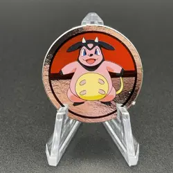 Miltank Pokemon Paper Ginpika Medal Card Nintendo Japanese Rare TCG S206-86 - Image 1