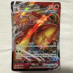 Blaziken Vmax 021/198 Chilling Reign NM Full Art Ultra Rare Pokemon Card - Image 1