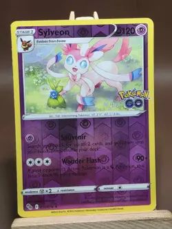 MP Sylveon 035/078 Reverse Holo Pokemon GO Pokemon - Image 1