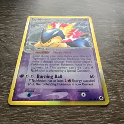 Pokemon Typhlosion Delta Species Holo 12/101 EX Dragon Frontiers - LP - Image 2