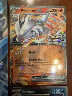 Pokemon Black Bolt & White Flare Heavy Hitters Collection Box Promo Lot of 5 NM - Image 5