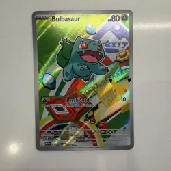 Pokemon Bulbasaur 037 Holo Promo Mewtwo Strikes Back EVOLUTION English 2026 - Image 1