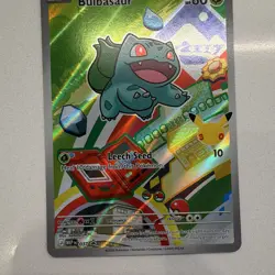 Pokemon Bulbasaur 037 Holo Promo Mewtwo Strikes Back EVOLUTION English 2026 - Image 2