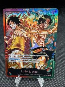 Luffy & Ace ST30-001 Leader Starter Deck EX Luffy & Ace One Piece English NM - Image 1