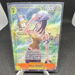 Bandai Nico Robin OP15-109 Rare Holo Alt Art Character 7000 Power 7 Cost Eng - Image 1