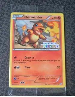 Pokemon Card Charmander 17/113 Build-A-Bear Workshop Promo SEALED - Image 1