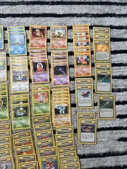 104 Uncommon & 26 Rare Base Set Pokemon Card Lot LP-MP-HP Conditions - Image 3