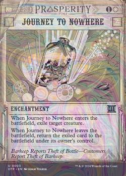 Foil Journey to Nowhere - Breaking News - 3 | MTG Card - Image 1