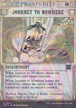 Foil Journey to Nowhere - Breaking News - 3 | MTG Card - Image 3