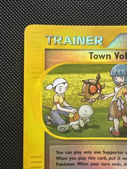 Pokemon TCG Town Volunteers Aquapolis Card 136/147 Reverse Holo LP - Image 5