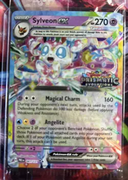 Sylveon ex - (Prismatic Evolutions Stamp) 041/131 Miscellaneous Cards & Products - Image 1
