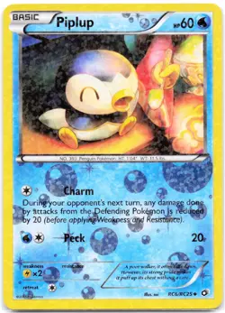 Piplup RC6/RC25 Holo Legendary Treasures: Radiant Collection LP - Image 1