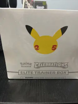 Pokemon TCG: 25th Anniversary Celebrations Elite Trainer Box (2021) 820650809439 - Image 1